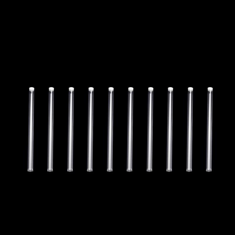 长透明长针筒盒细长收纳盒塑料pp盒零件盒多尺寸可选 10个/包