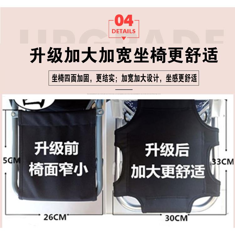 3EW1买菜小拉车老年人推车可推可坐带凳购物车有椅家用折叠拉杆手