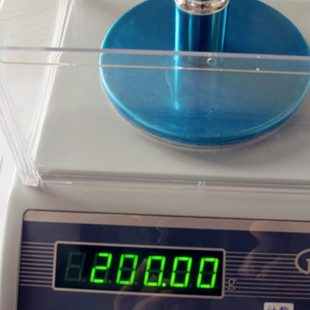 JM纪铭电子天平秤001g电子称 分析天平纺织克重仪实验室衡器 包邮