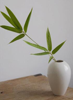 元武插花花瓶装饰品客厅插花无障碍豪华高端夏季草灰容器水培陶瓷