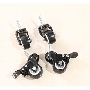 运达货架-不锈钢置物架配套轮子38mm管专用万向轮子