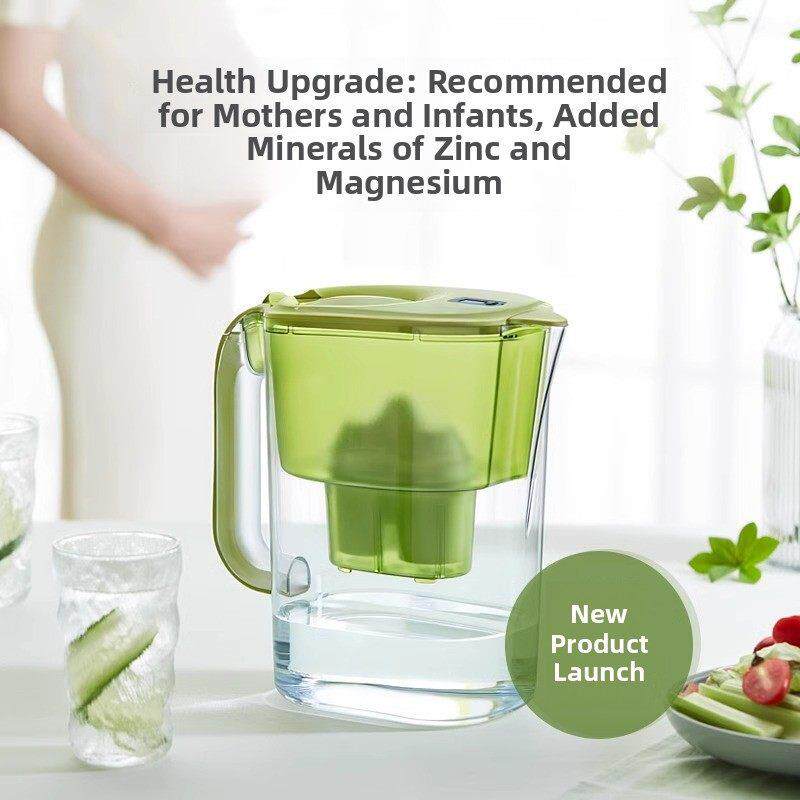 德国BWT净水壶家用4.2L净水器滤水器过滤水壶进口锌加镁滤芯套装