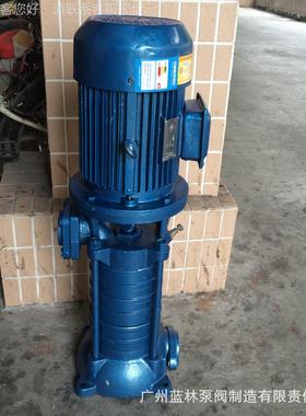 VMP40*2多立式级离心泵 4kw式多级增压泵 102米立DIP高压1泵