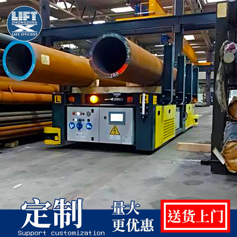 车间转运无轨蓄电池电动平板车汽车配件重载AGV智能搬运机器人