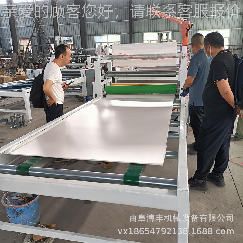 5加仑热熔胶贴膜机 电动P贴膜机ET高光膜贴5板 木工覆膜机械生产