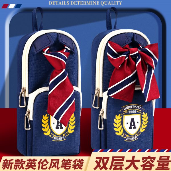 加厚大容量2025创意铅笔盒新款初中生笔袋一年级收纳袋儿童多功能