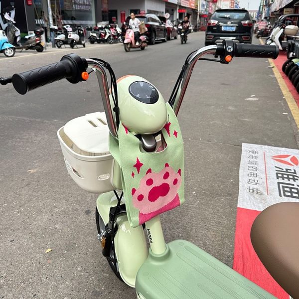爱玛电瓶车放小挂袋雅迪神器前置收纳东西九专用物兜挂包电动车号