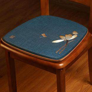 马蹄垫座垫家用防滑餐椅垫四季 坐垫马蹄形餐桌椅子垫新中式 通用