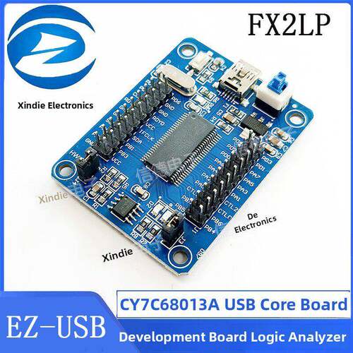 EZ-USB FX2LP CY7C68013A USB 核心板/ 开发板 /逻辑分析仪