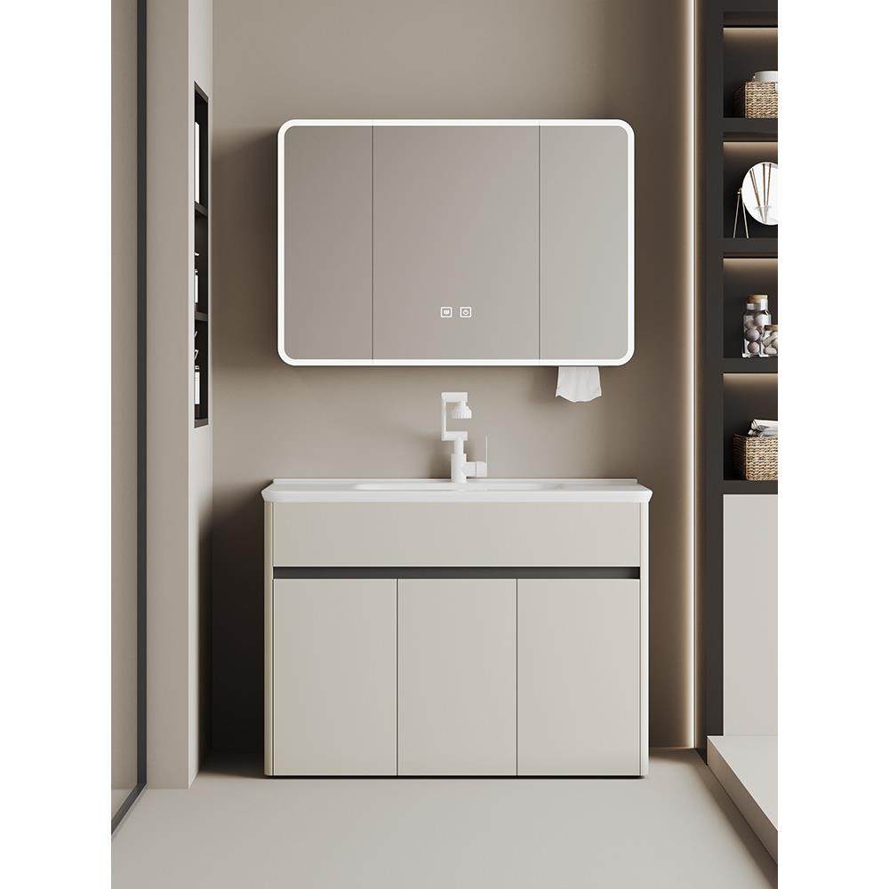 蜂窝铝合金落地式洗漱台浴室柜组合陶瓷一体盆卫生间洗脸洗手盆柜,家装主材,浴室柜组合,淘宝优惠券,粉丝福利购,淘宝优惠卷