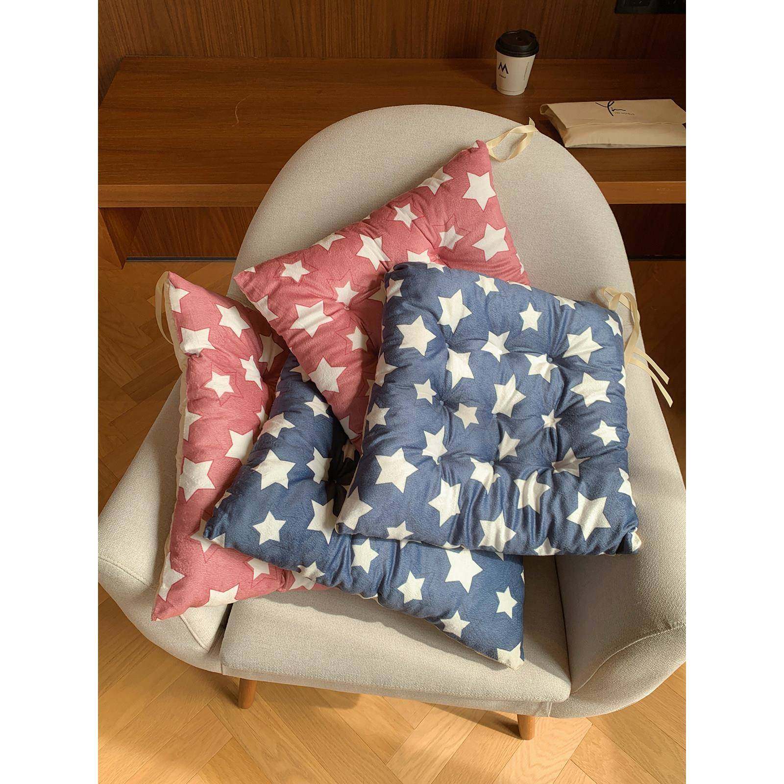 馨帮帮杂货铺办公室久坐椅垫加厚沙发靠垫屁股垫家用毛绒星星坐垫,居家布艺,椅垫,淘宝优惠券,粉丝福利购,淘宝优惠卷