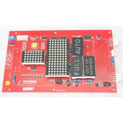现代电梯轿内显示板OPB-CAN-INDICATOR Bd V1.0 262C215 内呼显示