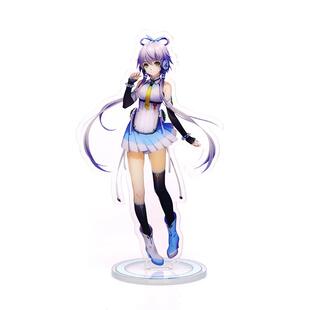 动漫V家周边立牌 洛天依 乐正绫 乐正龙牙言和双面亚克力摆件摆台