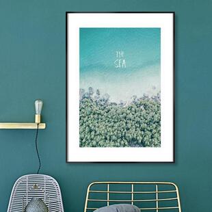 黑色铝合金画框4K相框窄边8k装裱外框架金属海报框挂墙摆台定制