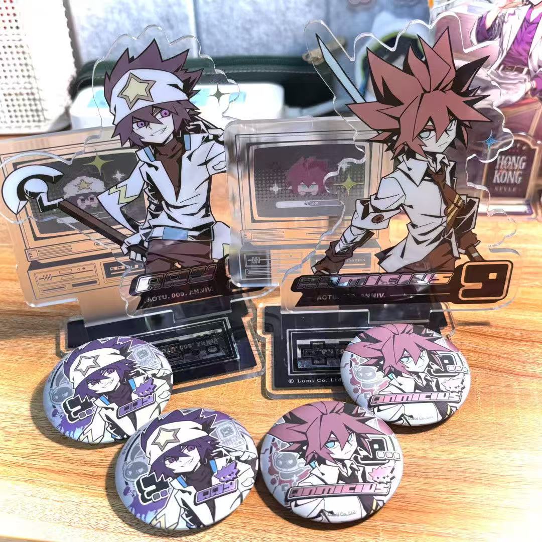 凹凸世界九周年G9ME像素指令徽章