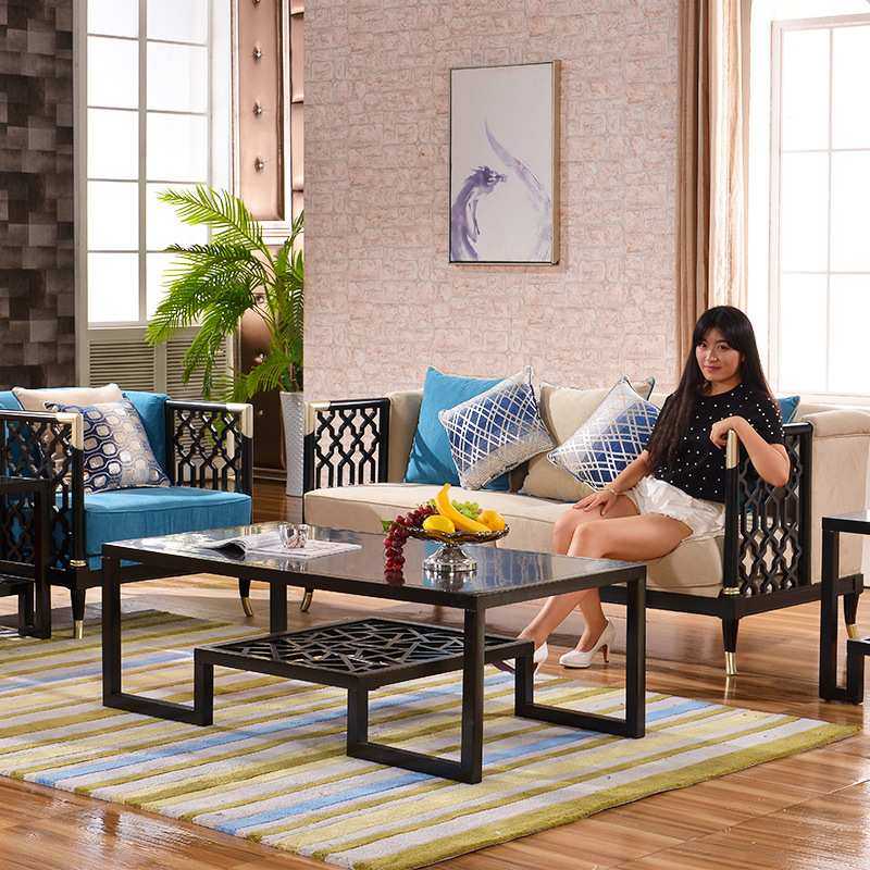 现代新中式沙发全实木布艺沙发民宿客厅别墅仿古典样板房整装家具,鲜花速递/花卉仿真/绿植园艺,割草机/草坪机,淘宝优惠券,粉丝福利购,淘宝优惠卷