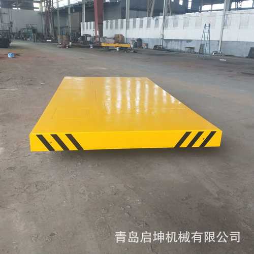 蓄电池电动平板运输车车间搬运无轨平车 20吨电动地平车运输车