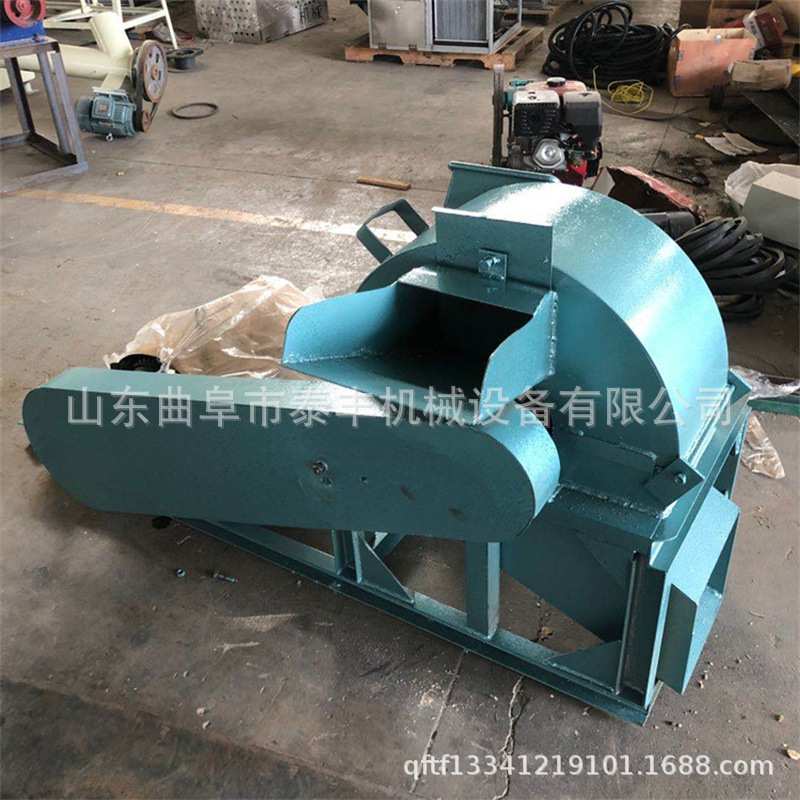 电动木材边角料粉碎机 木片锯末毛竹粉碎机 果园树枝树干粉碎机