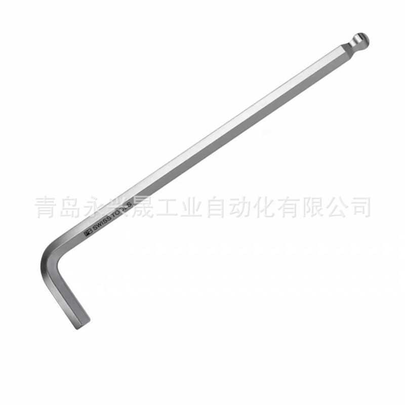 瑞士PB  带球头的L型扳手PB 212  用于内六角螺钉(mm)