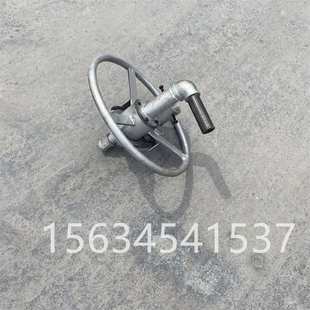 手持圆盘打井神器 手动打井专用工具 家用钻井设备配件 农田钻井