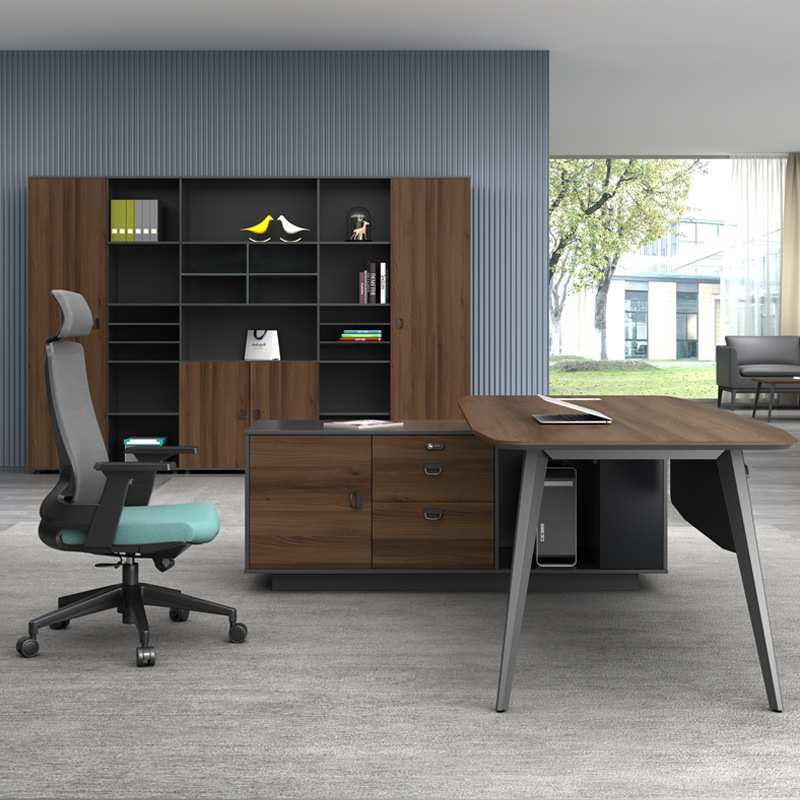 北京老板办公桌椅组合简约现代经理室总裁家具大气主管桌子大班台