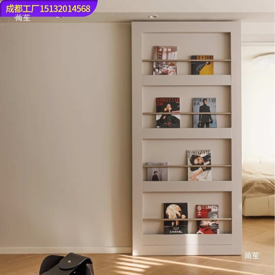 幽灵门网红吊轨门创意烤漆室内门厕所门书架幽灵门无轨移门