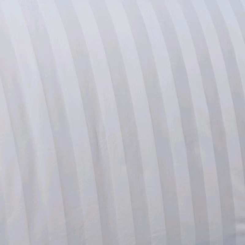 新款民宿酒店床单白色宾馆贡缎60支40支三公分缎条床单贡缎床单