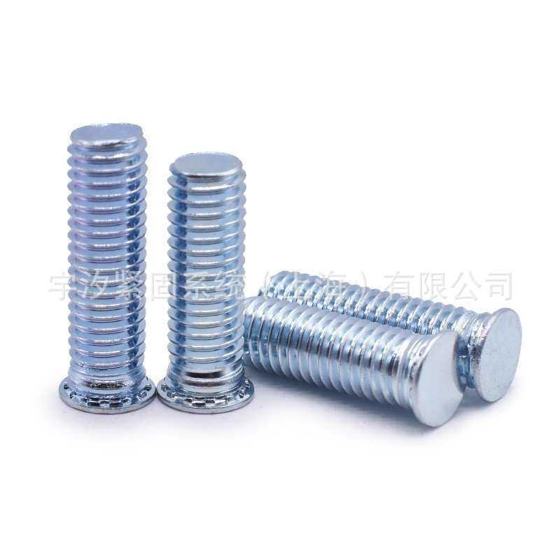 FH-6#32/#8-32*4~30镀锌美制压铆螺丝压铆螺钉压板英制铆接螺钉