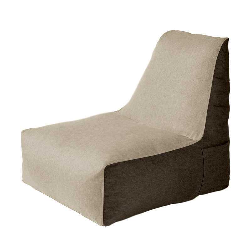 躺床棉麻布艺豆袋无内袋海绵块榻榻米户外室内网红休闲懒人小沙发