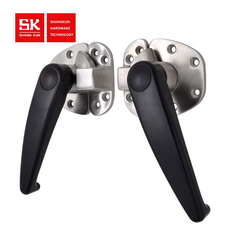 尚坤SK1-8119-1不锈钢门锁厨具设备烤箱烘箱蒸汽箱配件迫紧把手