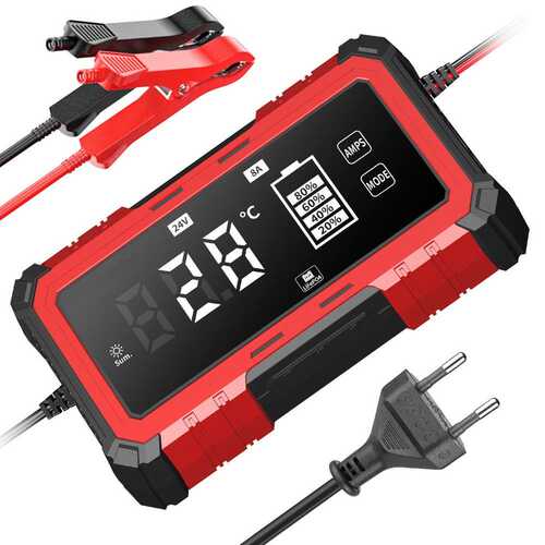 12V24V16A 磷酸铁锂铅酸蓄电池 汽车电瓶充电器 12V充电器