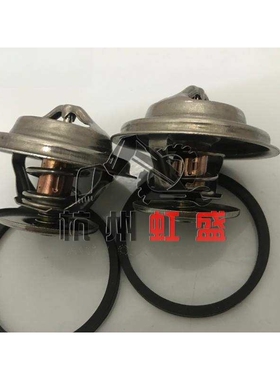 适用大宇DH300-7/225/220挖掘机配件DE08T发动机节温器恒温器71度