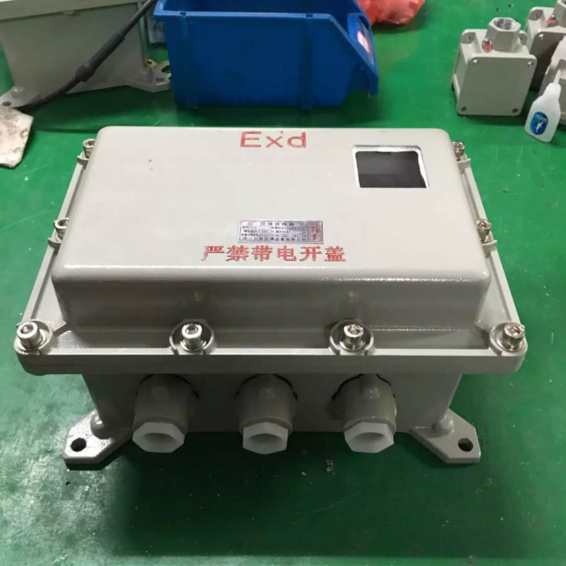200*300隔爆型防爆配电箱分接线盒IIB铝合金开窗装玻璃防爆空箱柜