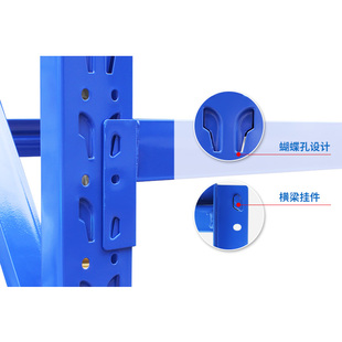 固腾货架仓储仓库货架展示架重型货架库房组合货架金属架子货物架