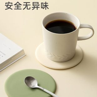PAE硅胶杯垫隔热垫轻奢高级感茶杯垫防烫垫吸水杯垫防滑咖啡杯垫
