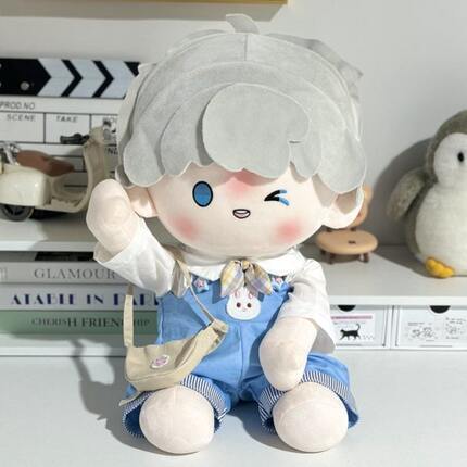 娃娃衣套装一装棉花衣服春cm坐姿娃衣日换装男娃40甜园番赏玩偶