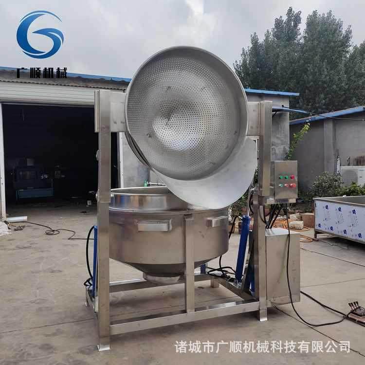 青菜漂烫预处理设备 牛肉焯水加工机器 燃气加热的翻篮夹层锅,清洗/食品/商业设备,煮面机/煮面炉,淘宝优惠券,粉丝福利购,淘宝优惠卷