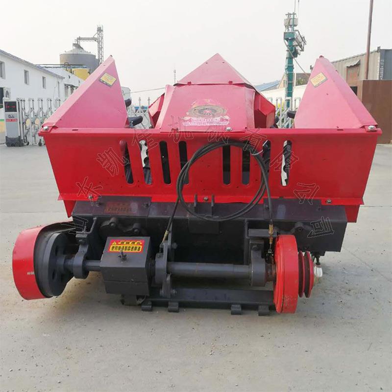 两行玉米收获机械 扒皮摘穗一体玉米收割机收获机 玉米联合收割机