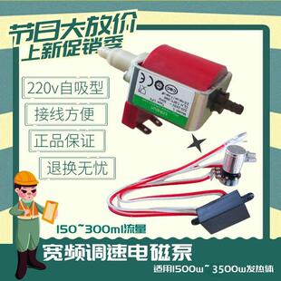 电磁泵蒸汽清洗机配件220v25瓦家用小型自吸式增压水泵调速器开