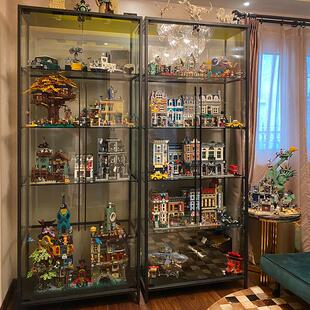 酒柜现代简约展示柜玻璃酒柜客厅靠墙家用边柜轻奢展柜储物柜酒柜