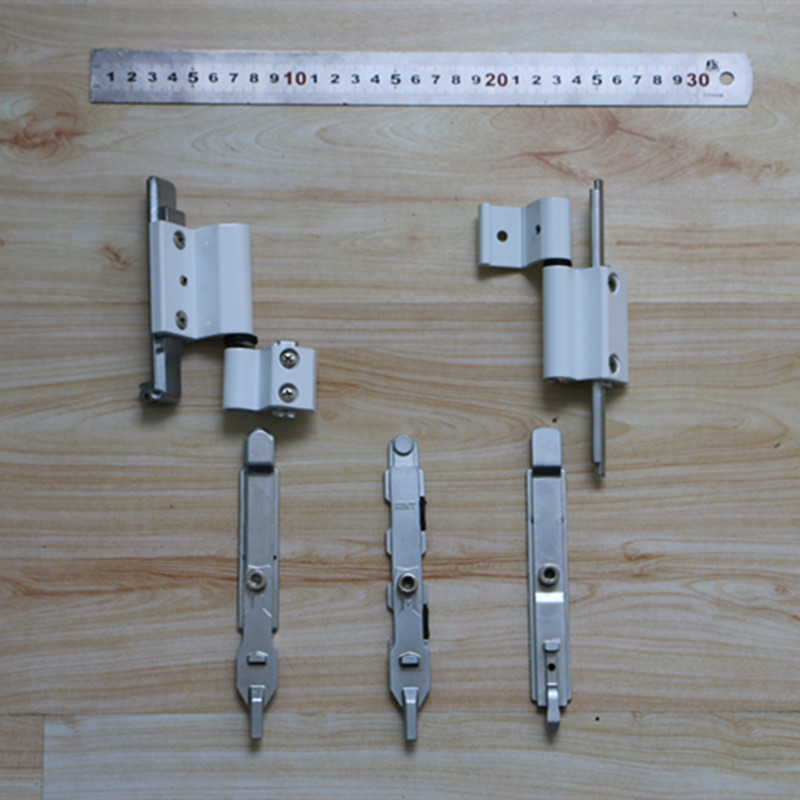 诺托五金铝合金平开上悬内开内倒窗替换配件 上合页 下合页 插销