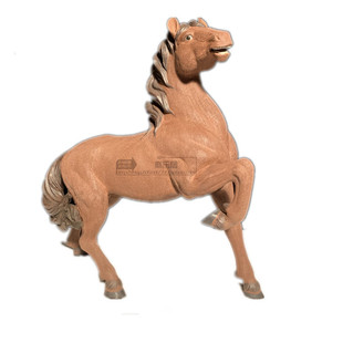 石湾公仔陶瓷马生肖创意家居客厅电视柜玄关摆件开业乔迁工艺礼品