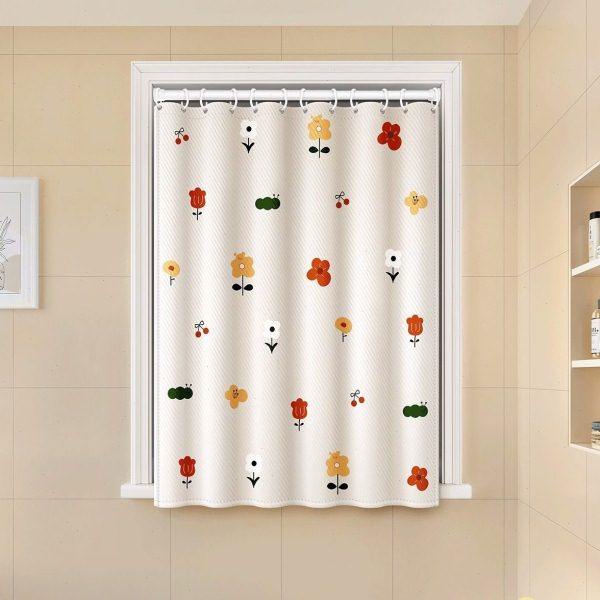 浴室卫生间专用窗帘厨房卷帘厕所窗户免打孔防水遮光防走光遮挡帘,家庭/个人清洁工具,浴帘,淘宝优惠券,粉丝福利购,淘宝优惠卷