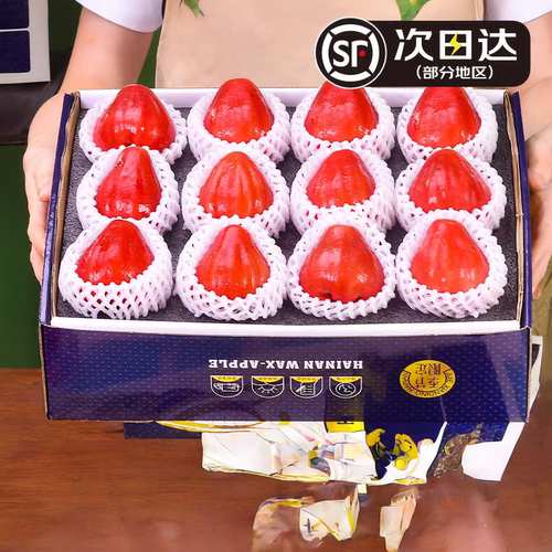 云果农鲜丰红宝石莲雾京东精品果