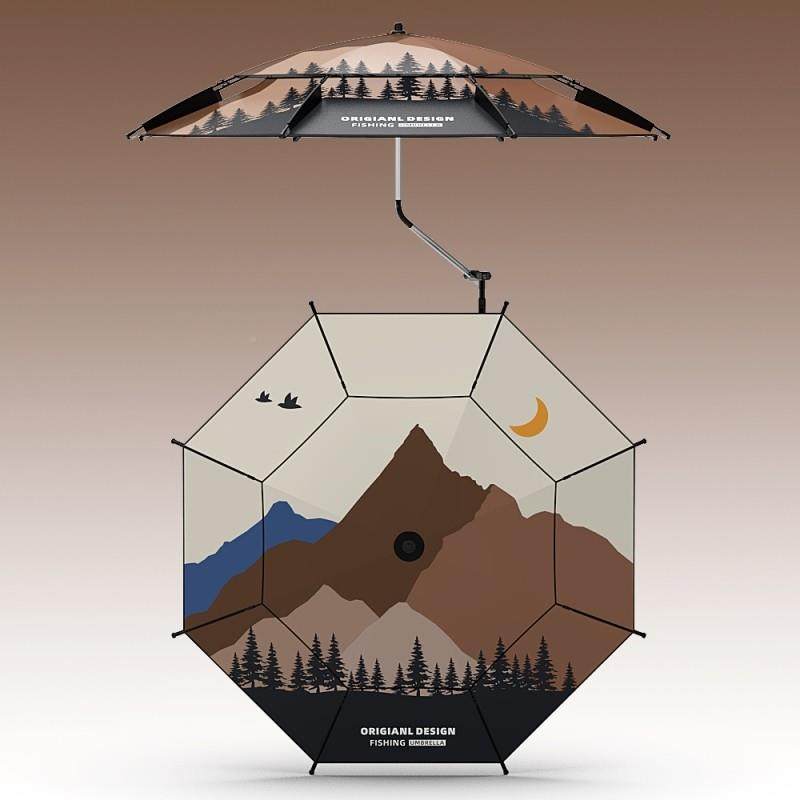 采购产品野YCH营，，露营车伞，新型鱼伞大伞型钓鱼伞，钓鱼伞，