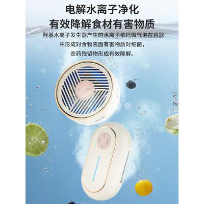 德国谷格果清洗机家神用去农残消毒无洗水线果蔬蔬菜器双仓308净