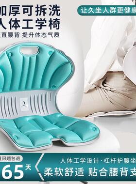 体工护腰坐垫办公室撑腰靠ZTM016垫坐姿矫正学久坐不累神人靠器背
