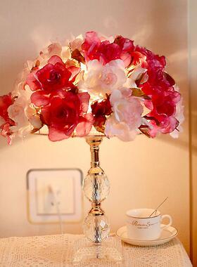 奢卧室床轻头灯美欧式花n朵浪漫MT-803 M馨结婚生日情侣礼物is水