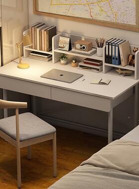 电脑简桌约书桌原木办公桌北色欧54291小户书型学习桌椅卧室桌小