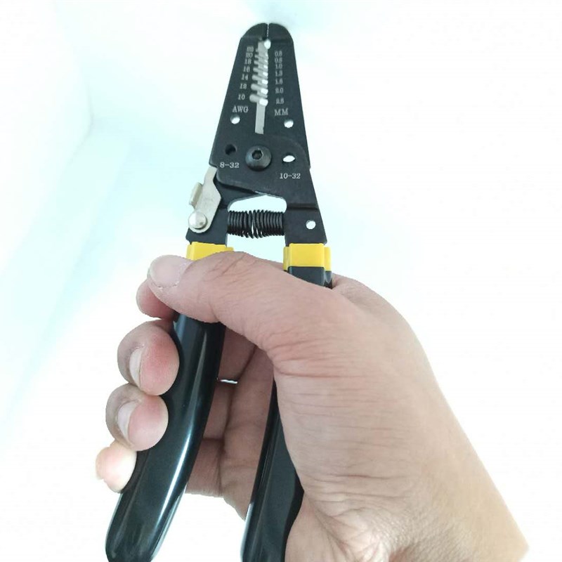 三箭7合1多功能剥线钳SJP505剥皮剪0.6-2.6mm电线钳子电工工具